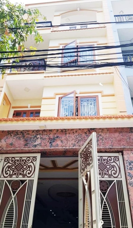 Mặt tiền khu Tên Lửa Bình Tân 104m2 5.2x20 4T 6PN sổ vuông, cực đẹp ở ngay, nhỉnh 13 tỷ TL
