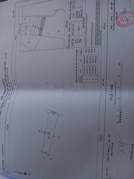 Bán lô đất sào tại Tân Hưng, Đồng Phú, Bình Phước giá tốt đầu tư sinh lời