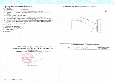 Thua banh, chính chủ cần ra gấp lô biệt thự sát trung tâm hành chính Đất Đỏ chỉ 2tr5x/m2