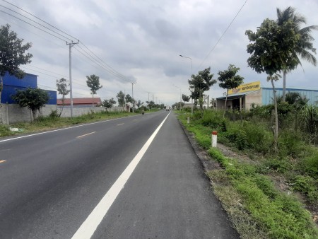 Cần bán thửa đất mặt tiền xuyên ngã tư Giục Tượng Châu Thành, giá tốt, nền cao hỗ trợ sang lấp