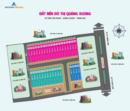 Đất nền Tân Phong, Quảng Xương, thành phố Thanh Hóa, đất nền sổ đỏ chính chủ