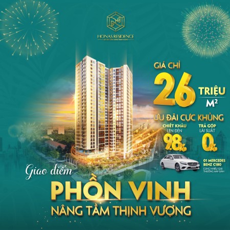 Căn hộ 2PN-2WC diện tích 69m2 3 mặt tiền thanh toán đợt 1 chỉ 150tr sở hữu 1 căn 2PN
