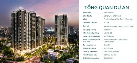 Feliz Homes Đền Lừ- Trung Tâm Quận Hoàng Mai giá bán 3.4 tỷ, hỗ trợ vay lãi suất tốt