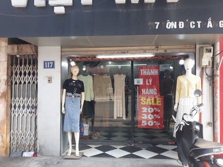 Bán nhà mặt phố Tôn Đức Thắng, diện tích sử dụng 62m2 liên hệ 0972358451 giá bán 17.6 tỷ