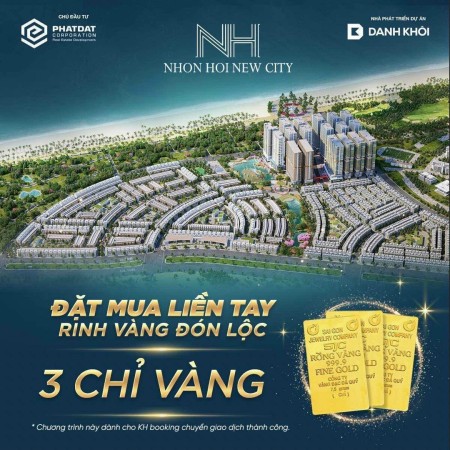 Booking giữ chỗ ưu tiên đất ven biển: 50 triệu/ nền, Mở bán không mua hoàn lại tiền 100%