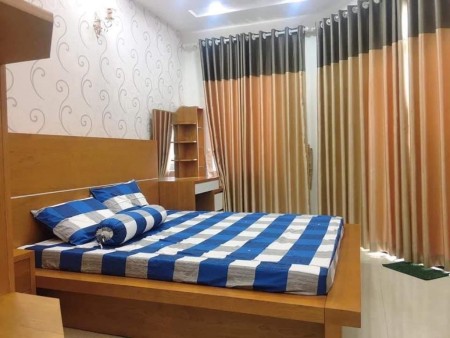 Bán gấp căn hộ dịch vụ cao cấp 7 phòng full nội thất diện tích 75m2 5 tầng đúc, giá chỉ 12 tỷ