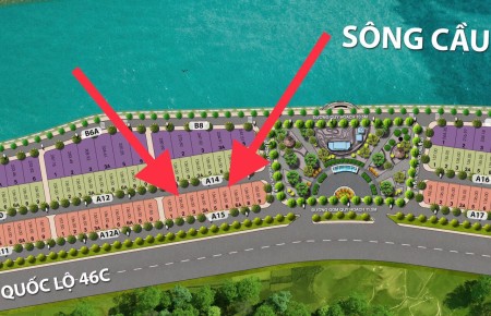 Bán nhanh Shophouse A15-06, A15-02 Vinh Park River, chiết khấu 5% cho những KH đặt cọc sớm nhất