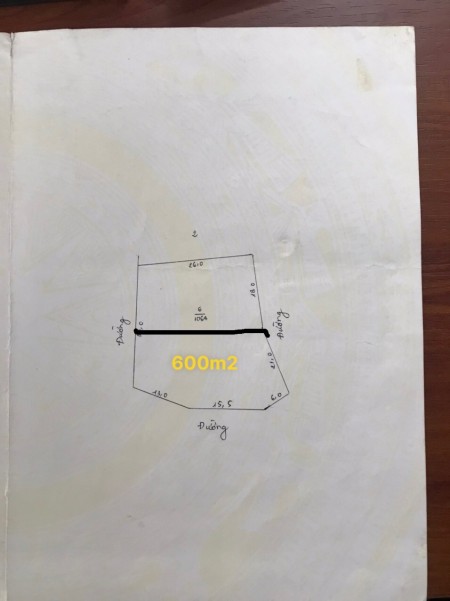 Cần Bán gấp lô đất thổ cư 3 mặt đường DT 600m2 SĐCC, giá rẻ tại xã Tiên Sơn Việt Yên Bắc Giang
