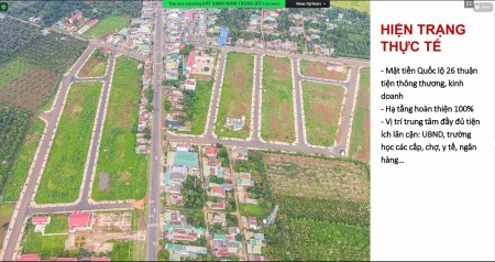 Bán đất chợ 19 - Khu đấu giá Ea Knuec - Krong Pac ven Buôn Ma Thuột sổ đỏ từng nền