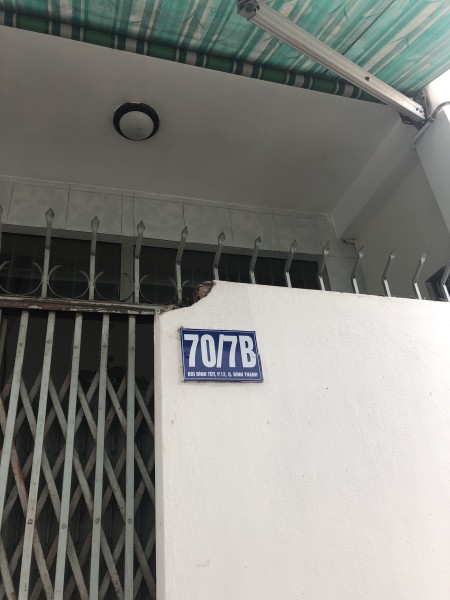 Đăng thuê hộ mẹ chồng, 70/7B Bùi Đình Tuý, P12, Bình Thạnh, 80m2, 2 tầng, 3PN, 10tr rộng bao la