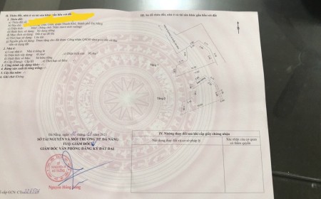 Bán nhà mặt tiền kiệt 3m đường Lê Duẩn tại TP Đà Nẵng sổ đổ đầy đủ, nhà nở hậu