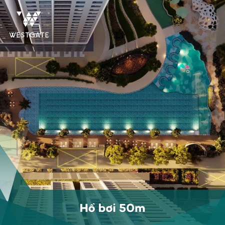 Shophouse West Gate 5 Mặt Tiền Đường Đối Diện Công Viên - Vốn giá bán chỉ 1,1 tỷ