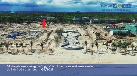 Cần bán căn shophouse Wonderland thuộc tổ hợp Nova world Hồ Tràm giá tốt lh 0936622365