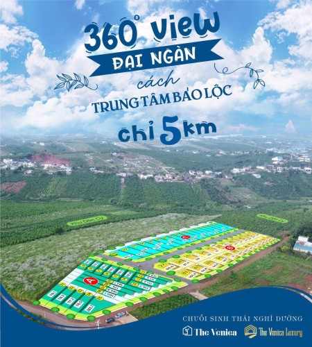 Đất Nền Vị Trí Đắc Địa Cách TP. Bảo Lộc 4 km, Sổ Hồng 100% Thổ Cư, Tặng 10 Chỉ Vàng.