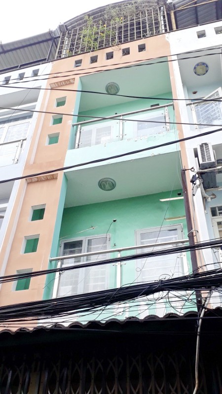 Bán nhà 3 lầu hẻm 4m đường Nguyễn Thị Tần phường 2 Quận 8 giá bán chỉ 4.8 tỷ, lhcc
