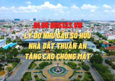 Ảnh bài viết: Lý do nhu cầu sở hữu nhà đất Thuận An tăng cao chóng mặt