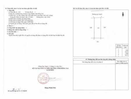 Đất nền sổ riêng, thổ cư 100% ngay trục đường kết nối sân bay quốc tế Long Thành - Hằng chính chủ