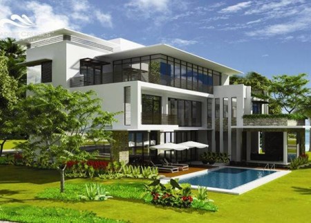 Bán biệt thự sân vườn có hồ bơi đường Xô Viết Nghệ Tĩnh giá bán 28.5 tỷ, lhcc