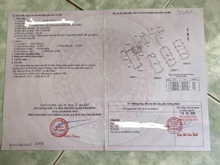 Bán nhà nguyên căn phố hẻm cụt, giá bán 4.5 tỷ, diện tích sử dụng 40m2 lh 0788506826