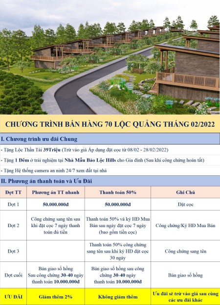 Mở bán 64 lô đất xã Lộc Quảng, Bảo Lâm Lâm Đồng - bảo lộc hills - master land propertyxvn