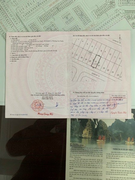 Ở quanh khu vực hạ long em vẫn còn nhiều ô đất đẹp để đầu tư phục vụ cô bác ace.. Lh 0967246806