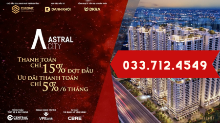 Bán căn hộ chung cư Astral Bình Dương sơ hữu lâu dài, hỗ trợ vay 70%, pháp lý chính chủ