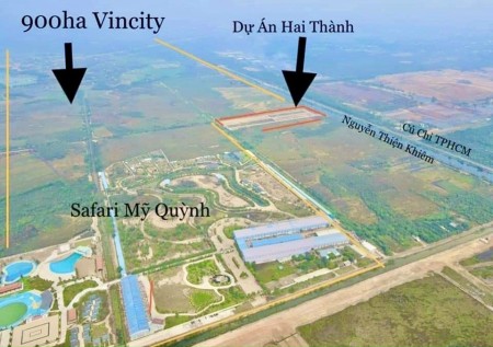 Đất nền sổ đỏ chủ đầu tư Hai Thành liền kề siêu dự án VinGroup Tân Mỹ 900ha giá tốt
