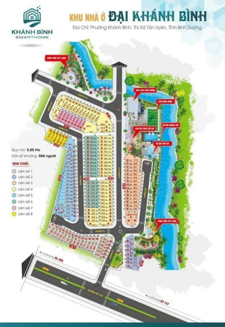 Khu nhà ở Đại Khánh Bình. Giá đầu tư 2022, nhận được chiết khấu khủng từ chủ đầu tư