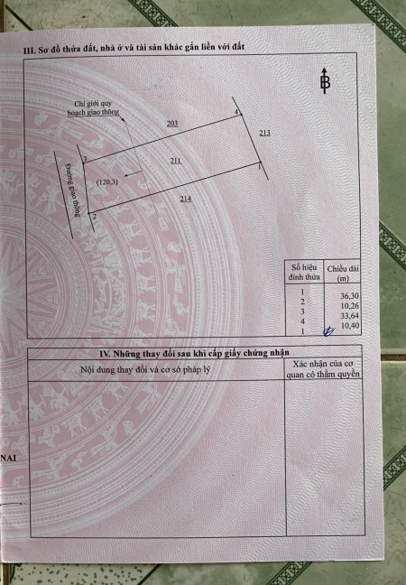 Cần bán đất mặt tiền đường bê tông liên hệ 0353797737, giá bán 1.2 tỷ, bớt lộc