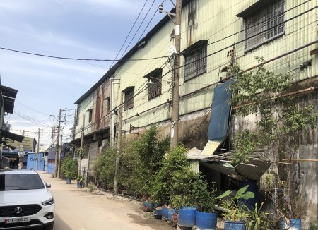 Cho thuê nhà xưởng diện tích sử dụng 3500m2 Đông Hưng Quận 12 lh 0909298353