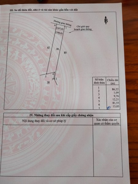 Cần bán đất nhựa Nam lộ- thần Đồng...Thông suối nho, 13*85 có 100m thổ cư, tường rào