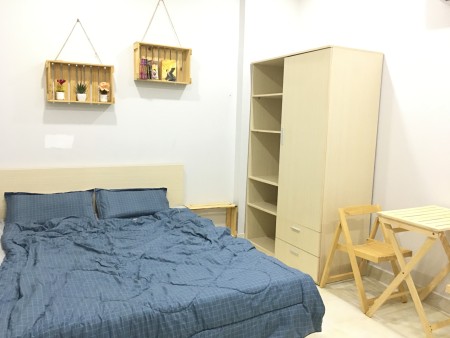 Cho thuê căn hộ studio trong nhà phố Cityland ban công rộng