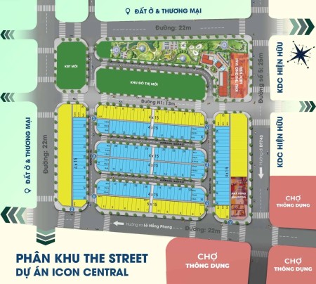 Chỉ có duy nhất 6 căn hướng nhà đông-nam mát mẻ thư thả tâm hồn gia chủ, tt 30% đến nhận nhà