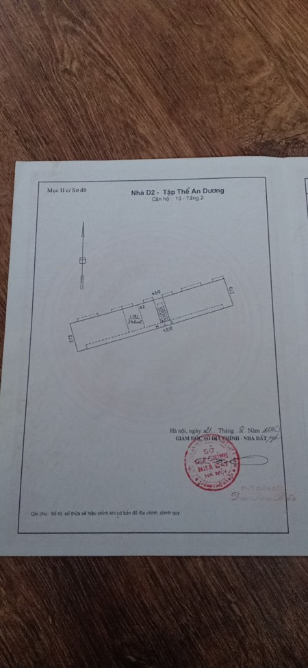 Bán nhà tập thể ở An Dương, Tây Hồ, Hà Nội, liên hệ 0979725661, 2 tầng đúc, kiên cố