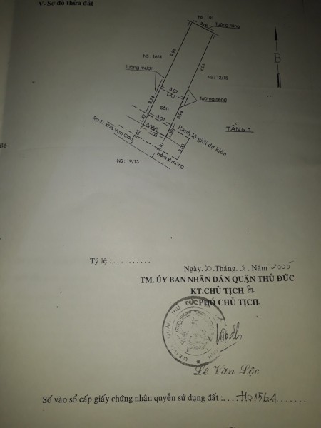 Cần bán căn nhà chính chủ hẻm 1068/3 đường Kha Vạn Cân, Phường Linh Chiểu, Quận Thủ Đức, giá tốt