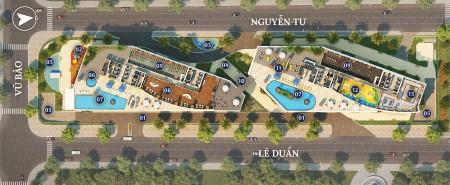 Bán căn hộ The Sailing Quy Nhơn giá 1ty7/căn liên hệ 0965268349 tiện ích nội khu đẳng cấp