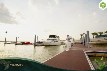Cần bán nhà phố hiện đại, mặt tiền sông giá tốt tại khu đô thị Aqua City