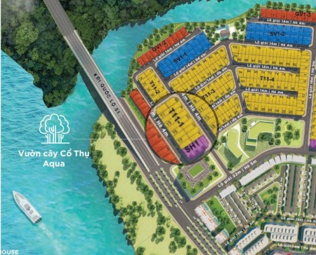 Biệt thự đơn lập Aqua City dt 265m2, căn lớn, gần khu shophouse, đường lớn, công viên, giá 16.4 tỷ