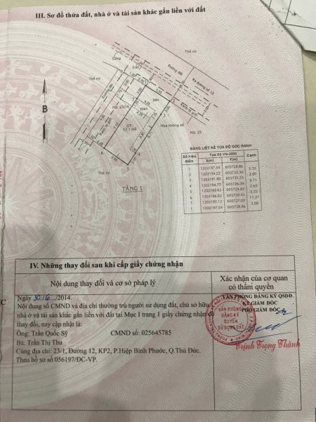 Bán căn mặt tiền ngang 5.5 - dài 14.5, diện tích 79.5m2, đường 6m liên hệ 0909675837