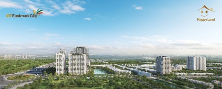 Chỉ 36 triệu/m2, sở hữu căn hộ ven sông 1+11 PN, cc MT Eastmark City mặt tiền Vành Đai 3, ck 3.5 %