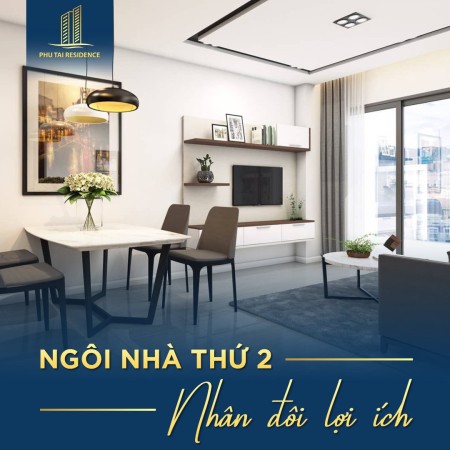 Căn hộ cao cấp Phú Tài Residence 25% nhận ngay căn hộ view biển tặng gọi nội thất 250 triệu