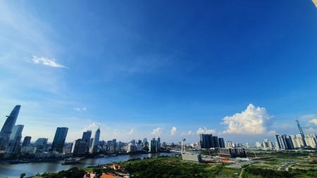 2PN view triệu đô giá cho thuê độc nhất thị trường 22 triệu/tháng, bàn giao đồ cơ bản