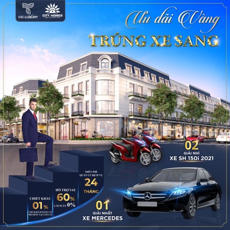 Shophouse rẻ nhất CIC-Luxury 2 tỷ sở hữu ngay 1căn 300m2 2mặt tiền TP Lào Cai LH:0985958294