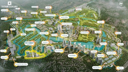 Chung cư SkyForest khu đô thị EcoPark mang tiện ích sống và thiên nhiên lên mây trời
