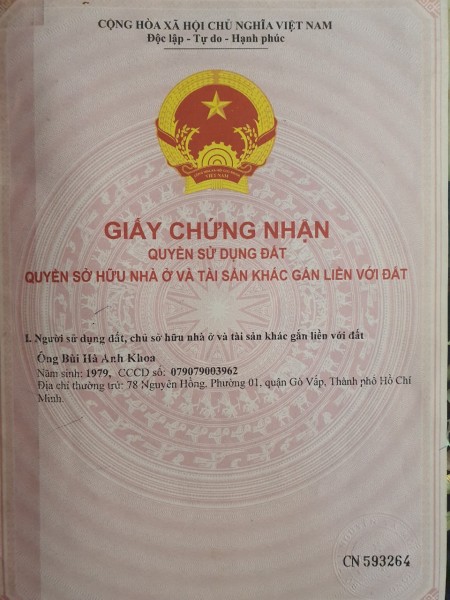 Cần bán lô đất Tân Xuân Hóc Môn Nở Hậu giá 5 tỷ 3 diện tích 6x28, có hoa hồng cho môi giới