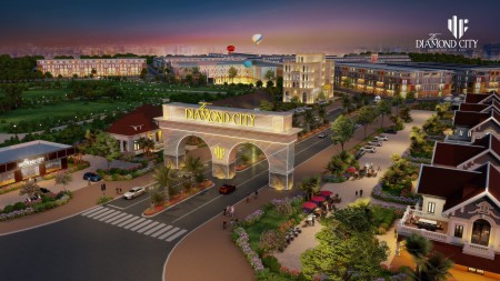 Diamond city-Khu dân cư Quốc Linh Long An mở bán giai đoạn 1 cơ hội đầu tư sinh lời cao