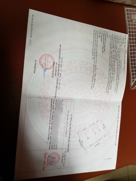 Cần bán mảnh đất vuông vắn 355m2-100m ONT tại thủy Xuân tiên chương Mỹ Hà Nội giá 7,xtr/m
