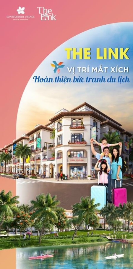 The LINK -Căn L5.55 Shophouse đối diện SunWorld sổ đỏ lâu dài, vĩnh viễn, giá tốt đầu tư