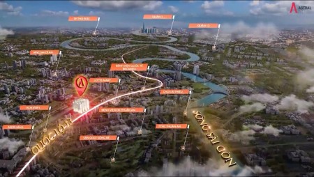 Căn hộ 2 Phòng ngủ diện tích sử dụng 60m2 dự án Astral City - TTTP Thuận An