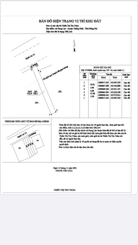 Cần bán nhà mặt tiền Quốc lộ 1A cách ngã 3 dầu dây 2 km giá chính chủ, thương lượng